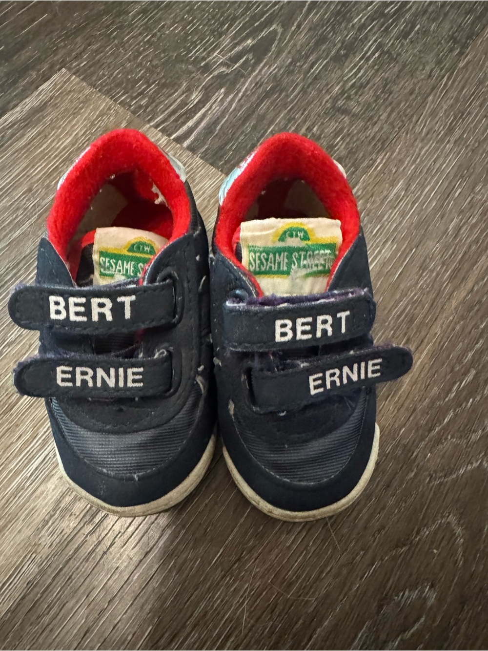 Baby Vintage Sesame Street Bert and Ernie Sneakers - Size 2